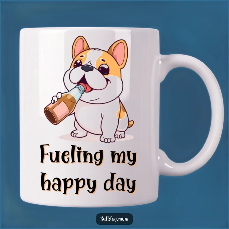 Funny Bulldog Chug Mug: Humorous Dog Lover Gift for Bulldog Fans