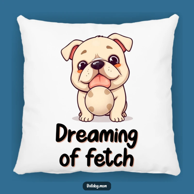 Funny Kawaii Bulldog Pillow: Cozy Playtime Companion, a Soft and Funny Dog Gift