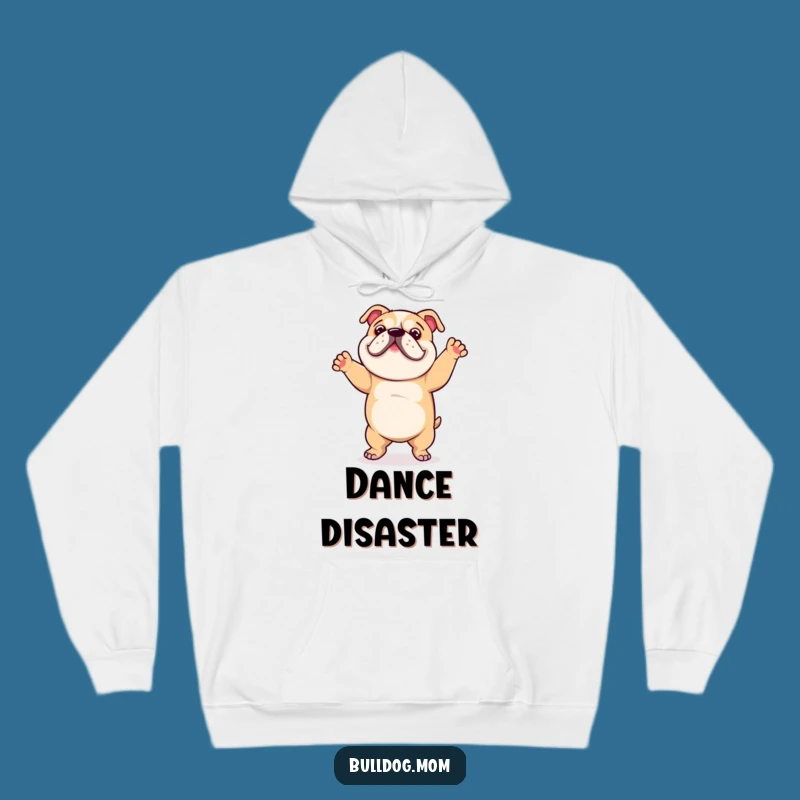 Funny Bulldog Dance Hoodie: Stay Cozy While You're Spreading Joy!