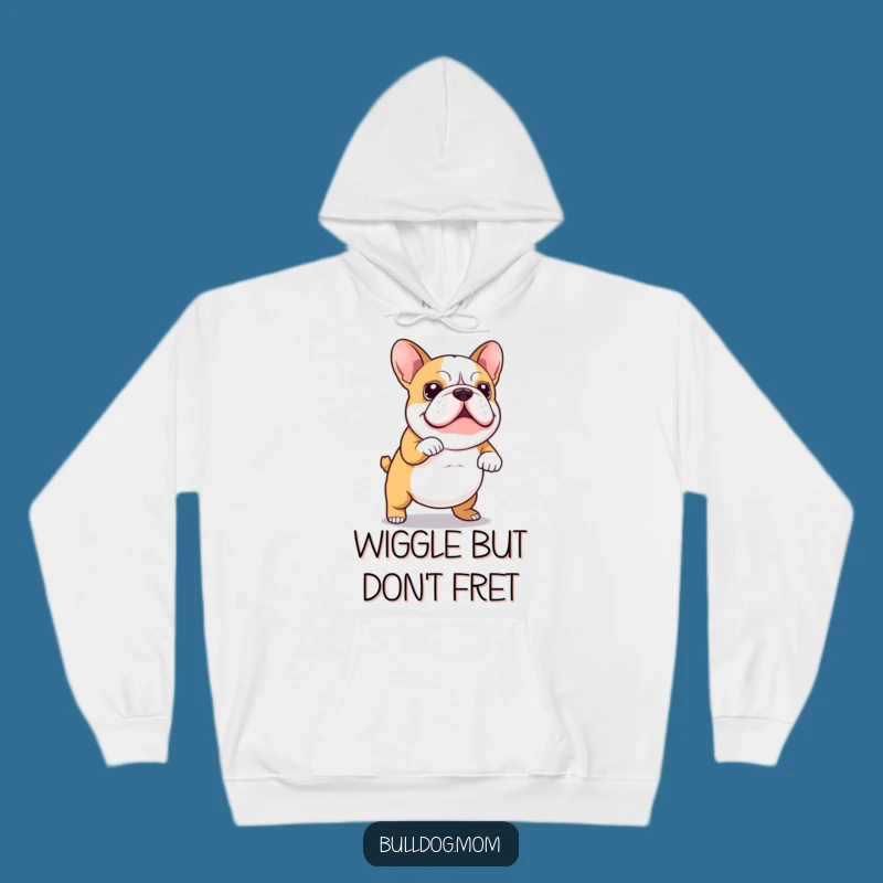 Cozy Funny Kawaii Bulldog Dance Hoodie: Snuggle Up with Hilarious Canine Charm!