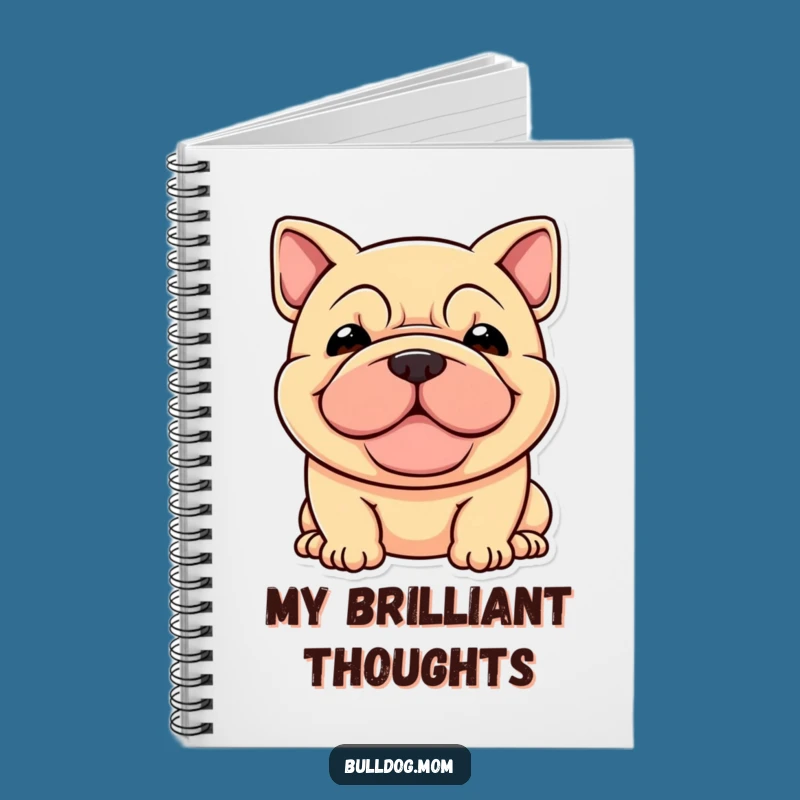 Funny Stocky Dog Notebook: Wrinkled Face Jotter Gift