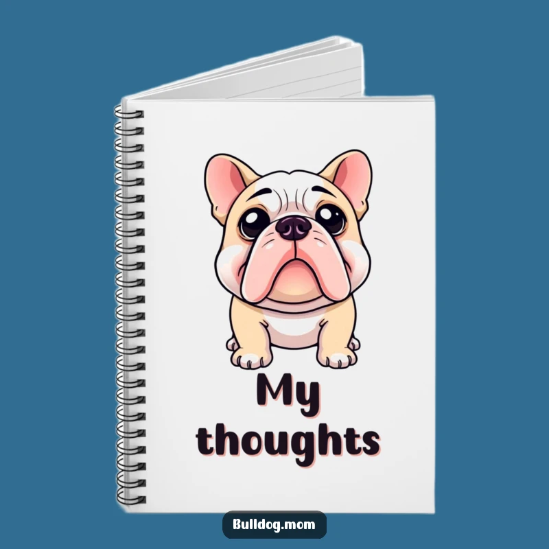 Funny Bulldog Curiosity Notebook: Jot Down Your Questions with This Humorous Journal